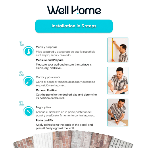 Conjunto de 20 Painéis (Superfície de 10 m²) de Parede Decorativos Efeito 3D Tijolo Cinzento Urbano em EPS - Acabamento Efeito Tijolo Conjunto de 20 Painéis (Superfície de 10 m²) de Parede Decorativos Efeito 3D Tijolo Cinzento Urbano em EPS - Acabamento Efeito Tijolo