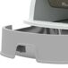 Arenero para Gato Acero Inoxidable, PP PawHut Arenero para Gato Acero Inoxidable, PP PawHut Gris