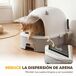 Arenero para Gato Acero Inoxidable, PP PawHut Arenero para Gato Acero Inoxidable, PP PawHut Gris