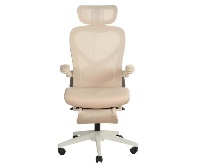 Silla de oficina ergonómica plegable pequeña con soporte lumbar, cojín de asiento de espuma, reposabrazos plegables, reposacabezas 3d y pedales de