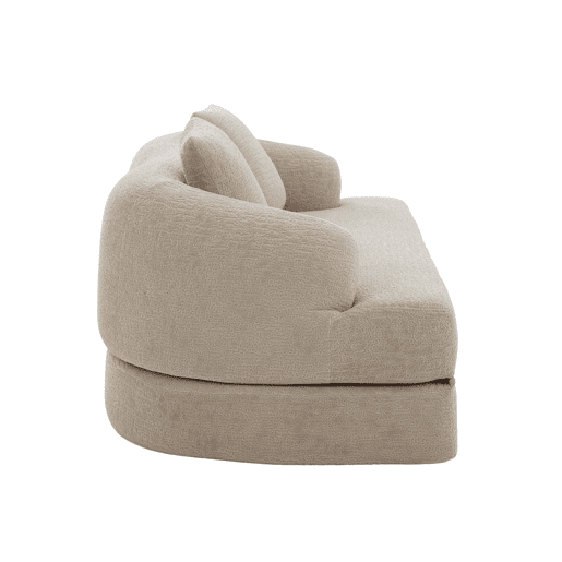 Sofá-cama de 2 lugares - sofá-cama rápido 2 em 1 com 2 almofadas, sofá-cama duplo para convidados - cor cáqui Sofá-cama de 2 lugares - sofá-cama rápido 2 em 1 com 2 almofadas, sofá-cama duplo para convidados - cor cáqui