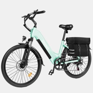 ESKUTE C202 Bicicleta Elétrica 250W 48V17.5Ah 26'' - Verde
