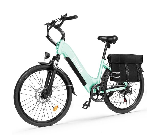 Eskute c202 bicicleta eléctrica 250w 48v17.5ah 26'' - verde