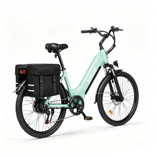 ESKUTE C202 Bicicleta Elétrica 250W 48V17.5Ah 26'' - Verde