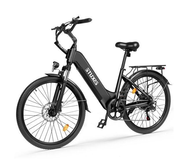 Eskute c202 bicicleta eléctrica 250w 48v17.5ah 26'' - negro