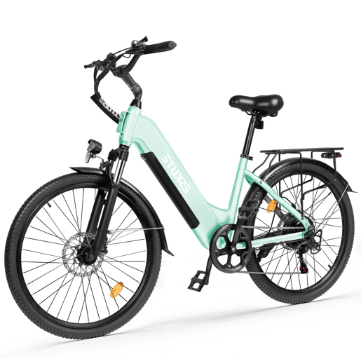 ESKUTE C202 Bicicleta Elétrica 250W 48V17.5Ah 26'' - Verde