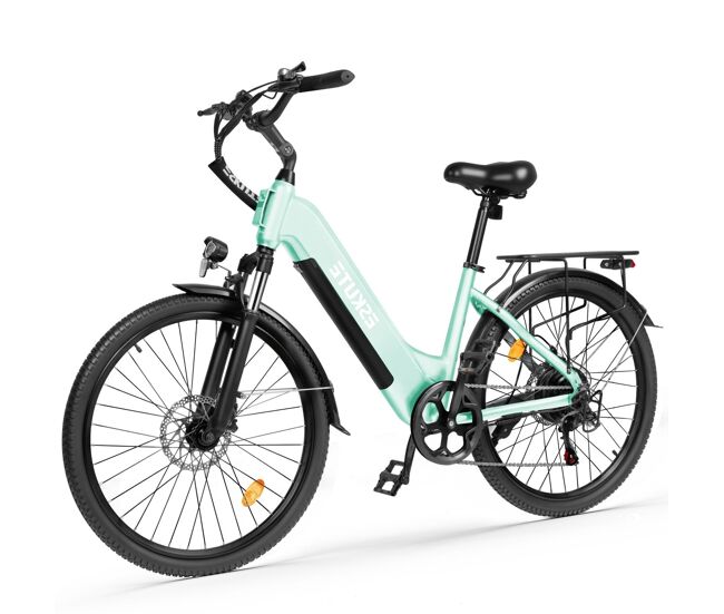 Eskute c202 bicicleta eléctrica 250w 48v17.5ah 26'' - verde