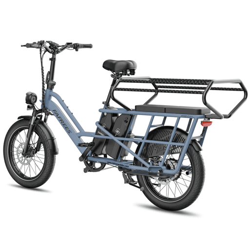 Cadeira dupla criança FAFREES FF20 CUV bicicleta 30AH, 0-12 anos carga 100kg estrutura aço anticorrosivo-azul Cadeira dupla criança FAFREES FF20 CUV bicicleta 30AH, 0-12 anos carga 100kg estrutura aço anticorrosivo-azul