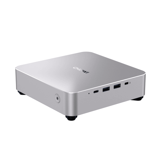 CHUWI AuBox host PC - Processador Ryzen 7 8745HS 16GB 512GB Windows 11 Pro com suporte a 4 monitores - prata CHUWI AuBox host PC - Processador Ryzen 7 8745HS 16GB 512GB Windows 11 Pro com suporte a 4 monitores - prata