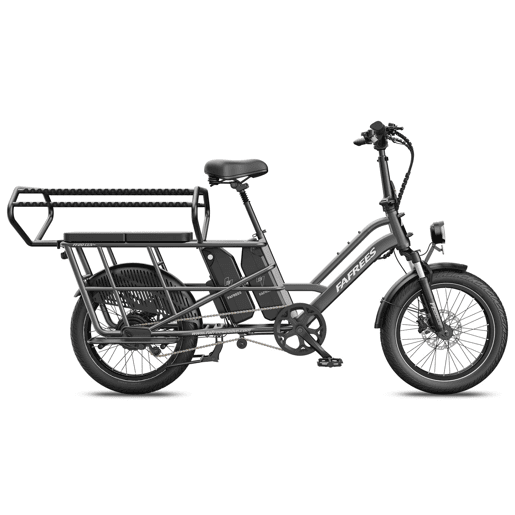 Cadeira dupla criança FAFREES FF20 CUV bike 24AH, 0-12 anos carga 100kg estrutura aço metálico anticorrosivo-cinza Cadeira dupla criança FAFREES FF20 CUV bike 24AH, 0-12 anos carga 100kg estrutura aço metálico anticorrosivo-cinza