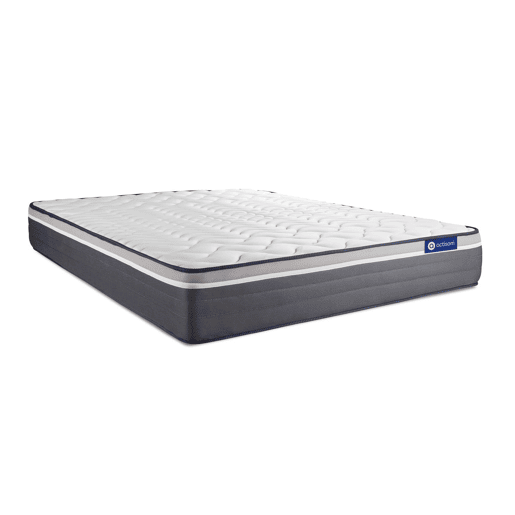 Conjunto de Estrado Branco + Colchão ACTISOM Actilatex Plus (180x200 cm - Espuma Viscoelástica- Altura: 26 cm) Conjunto de Estrado Branco + Colchão ACTISOM Actilatex Plus (180x200 cm - Espuma Viscoelástica- Altura: 26 cm)
