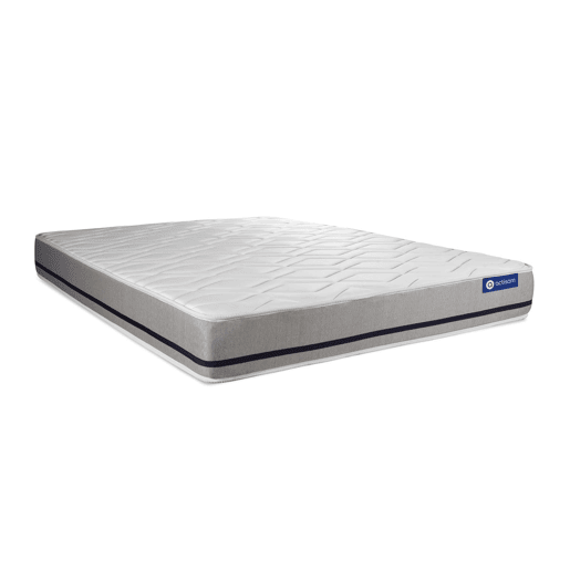 Conjunto de Estrado Branco + Colchão ACTISOM Actimemo Soft (140x200 cm - Espuma Viscoelástica- Altura: 20 cm) Conjunto de Estrado Branco + Colchão ACTISOM Actimemo Soft (140x200 cm - Espuma Viscoelástica- Altura: 20 cm)