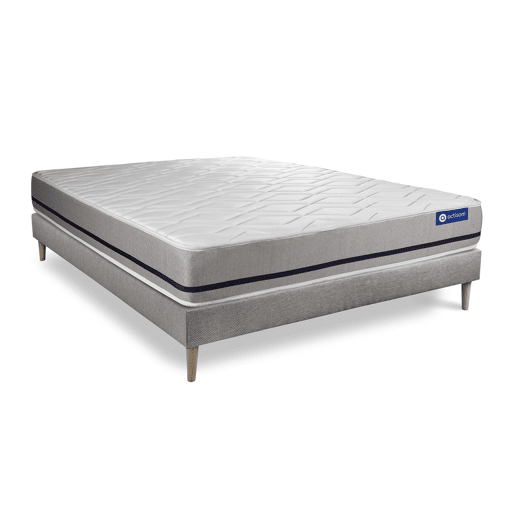 Conjunto de colchão e base 140x190 cm - Actimemo Soft Conjunto de colchão e base 140x190 cm - Actimemo Soft