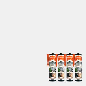 Conjunto de 10 Painéis de Parede Decorativos Efeito 3D Tijolo Industrial Escuro em EPS + 4 Tubos de Adesivo de Montagem de Alta Resistência