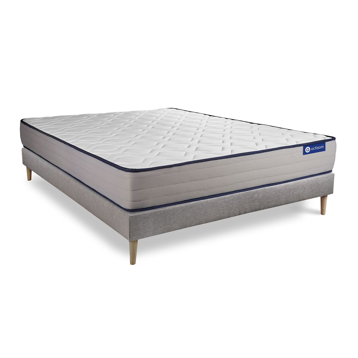 Somier + Colchón Muelles ensacados y viscoelástica Actiflex form 150x200