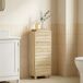 Armario de Baño HOMCOM Armario de Baño HOMCOM Marrón