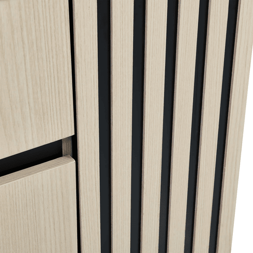 Armário com 2 portas e 1 gaveta u2013 arrumação versátil para a entrada, sala de estar ou quarto u2013 madeira Armário com 2 portas e 1 gaveta u2013 arrumação versátil para a entrada, sala de estar ou quarto u2013 madeira