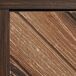 Aparador Vintage de Madera y Hierro con 3 Puertas y Estantes Aparador Vintage de Madera y Hierro con 3 Puertas y Estantes Madera Oscura