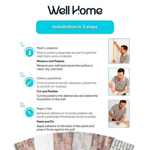 Conjunto de 10 Painéis (Superfície de 5 m²) de Parede Decorativos Efeito 3D Tijolo Branco Envelhecido em EPS - Acabamento Efeito Tijolo Conjunto de 10 Painéis (Superfície de 5 m²) de Parede Decorativos Efeito 3D Tijolo Branco Envelhecido em EPS - Acabamento Efeito Tijolo