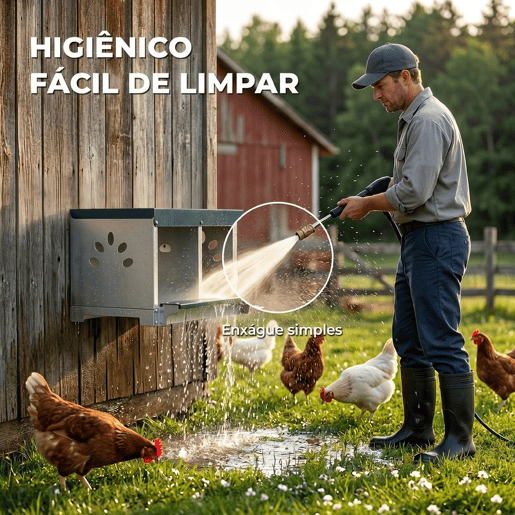 PawHut Ninho para Galinhas Poedeiras de Aço Galvanizado com 2 Compartimentos Ninho para 2 Galinhas com Teto Impermeável e Ventilação 54,5x42,5x35,5 cm Prata e Verde PawHut Ninho para Galinhas Poedeiras de Aço Galvanizado com 2 Compartimentos Ninho para 2 Galinhas com Teto Impermeável e Ventilação 54,5x42,5x35,5 cm Prata e Verde