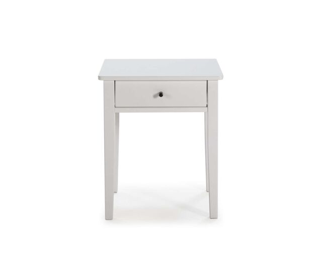 Mesita de noche para dormitorio con cajón práctico y moderno