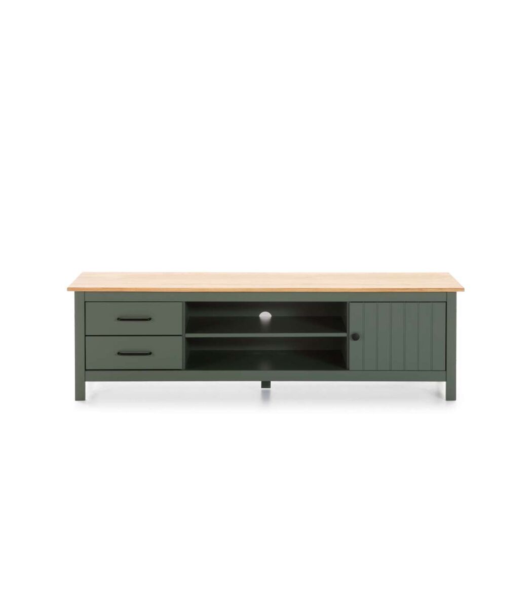 Mueble para TV Mariana diseño nórdico con almacenamiento práctico 158