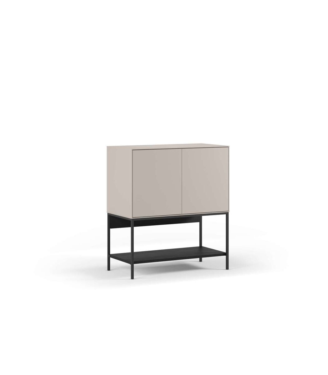 Mueble auxiliar 2 puertas abatibles diseño moderno y funcional