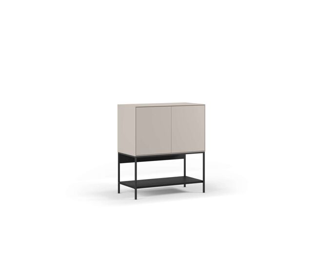 Mueble auxiliar 2 puertas abatibles diseño moderno y funcional