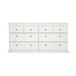 Cómoda de 8 Cajones en Madera Noble 183 Cómoda de 8 Cajones en Madera Noble 183 Blanco