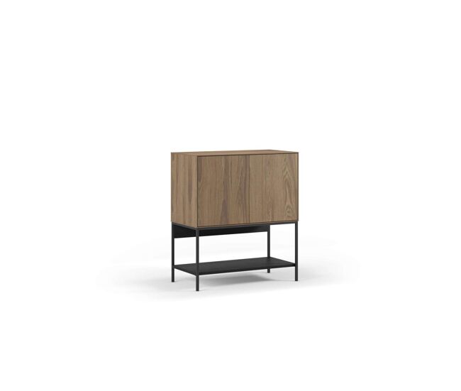 Mueble auxiliar 2 puertas abatibles diseño moderno y funcional