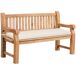 Banco de jardín - Daxon - Madera 150x61 Banco de jardín - Daxon - Madera 150x61 Crema