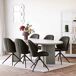 ARMOR-Mesa de comedor ovalada ARMOR-Mesa de comedor ovalada Beige