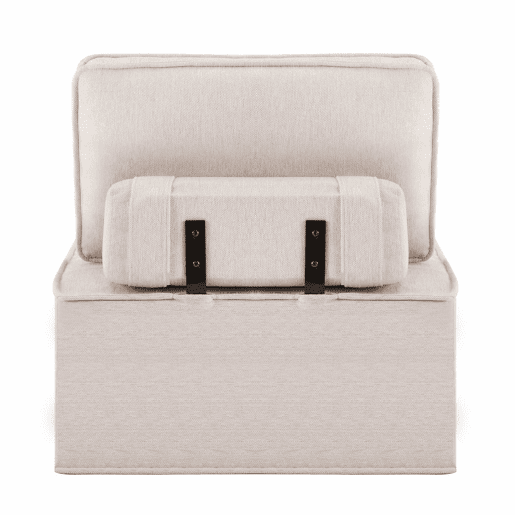 Sofá relax individual de 1 lugar - Poltrona estofada para quarto, sala de estar ou quarto de criança - Bege Sofá relax individual de 1 lugar - Poltrona estofada para quarto, sala de estar ou quarto de criança - Bege