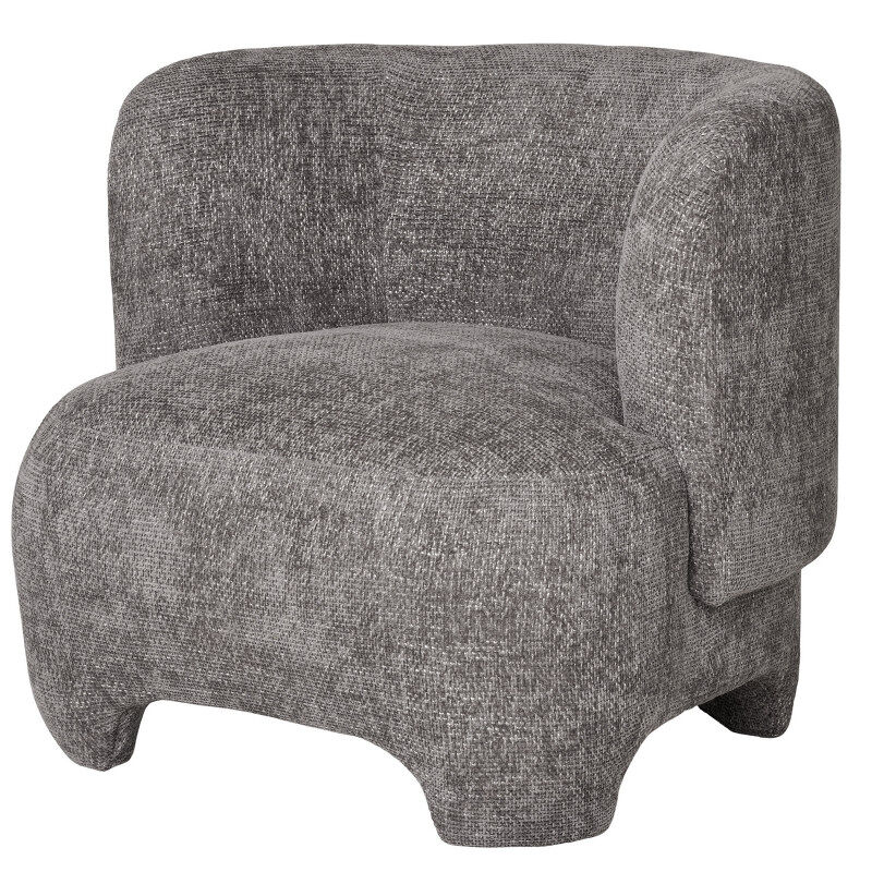 MOSS-Sillón de tela de chenilla