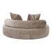 ANTIK-Sofá biplaza tapizado en tela de chenilla ANTIK-Sofá biplaza tapizado en tela de chenilla Beige
