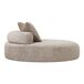 ANTIK-Sofá biplaza tapizado en tela de chenilla ANTIK-Sofá biplaza tapizado en tela de chenilla Beige