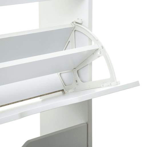 Sapateira Multi-ambiente para Corredor 3 Gavetas Capacidade até 18 pares Cor Branco 60 cm