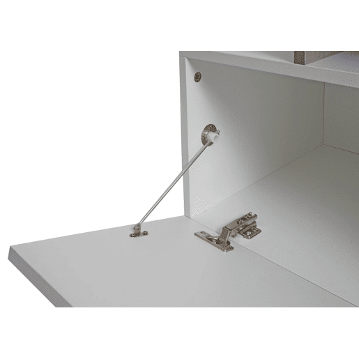 Móvel para TV com dois grandes compartimentos de arrumação com portas 47x170x40 cm MDF branco com efeito de concreto 04_0007856