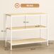 Consola Mueble Consola Mueble Natural/ Blanco