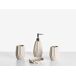 Beliani Conjunto de accesorios de baño Samiria Beliani Conjunto de accesorios de baño Samiria Beige