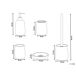 Beliani Conjunto de accesorios de baño Pozuzo Beliani Conjunto de accesorios de baño Pozuzo Beige