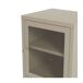 Mesita de noche Felix con puerta diseño industrial moderno 40 Mesita de noche Felix con puerta diseño industrial moderno 40 Beige