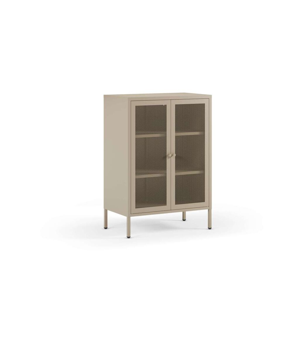 Mueble auxiliar 2 puertas abatibles diseño moderno y funcional