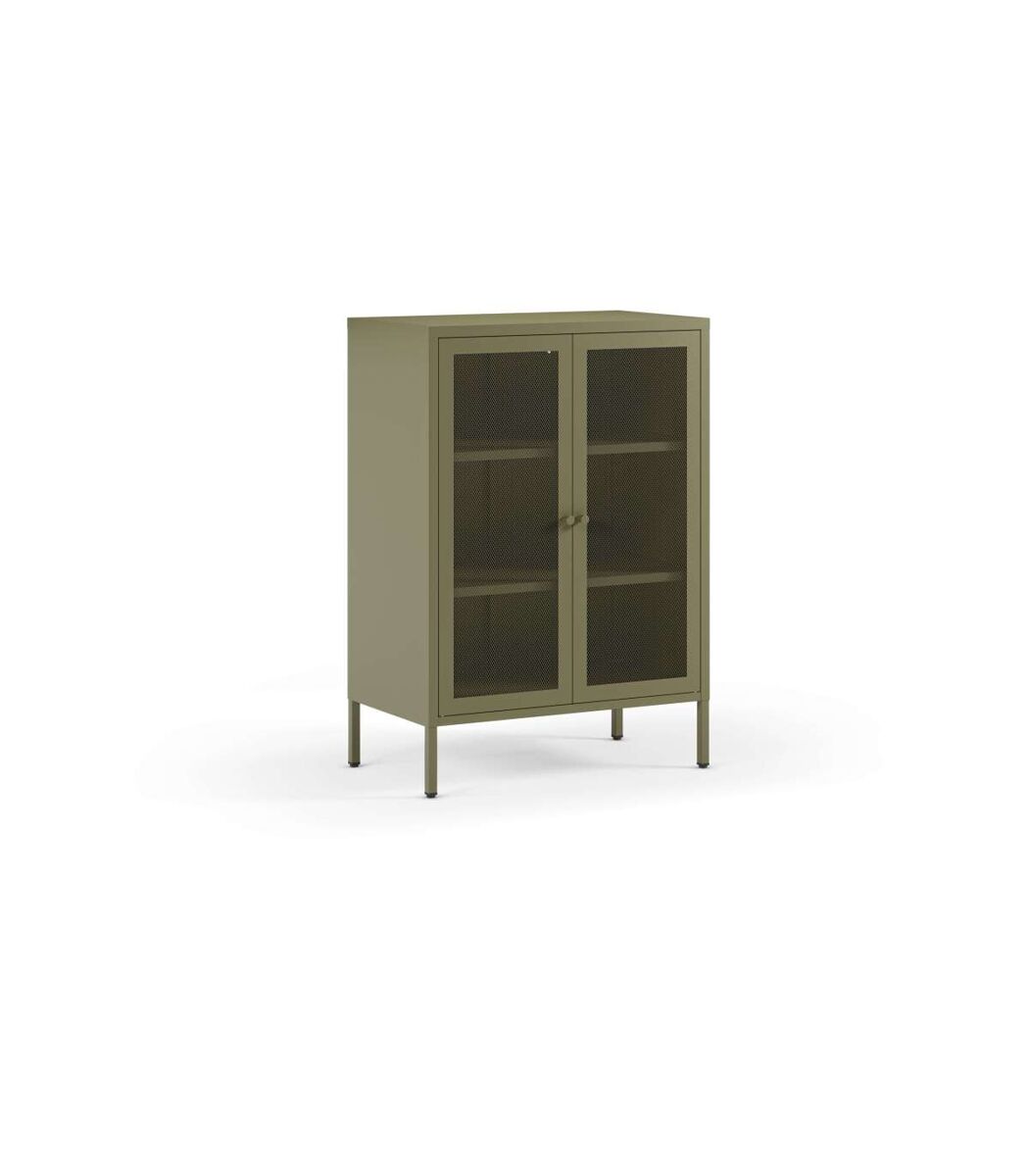 Mueble auxiliar 2 puertas abatibles diseño moderno y funcional