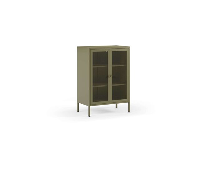 Mueble auxiliar 2 puertas abatibles diseño moderno y funcional