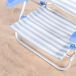 Aktive - Pack 2 sillas playa aluminio y textileno asas de mano Aktive - Pack 2 sillas playa aluminio y textileno asas de mano Azul Claro