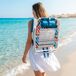Aktive - Pack 2 sillas playa multiposición con mochila Aktive - Pack 2 sillas playa multiposición con mochila Multicolor