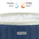 INTEX - Spa hinchable One PureSpa INTEX - Spa hinchable One PureSpa Azul Marino