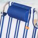 Aktive - Pack 2 sillas playa plegables aluminio 6 posiciones Aktive - Pack 2 sillas playa plegables aluminio 6 posiciones Azul