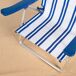 Aktive - Pack 2 sillas playa plegables aluminio 6 posiciones Aktive - Pack 2 sillas playa plegables aluminio 6 posiciones Azul